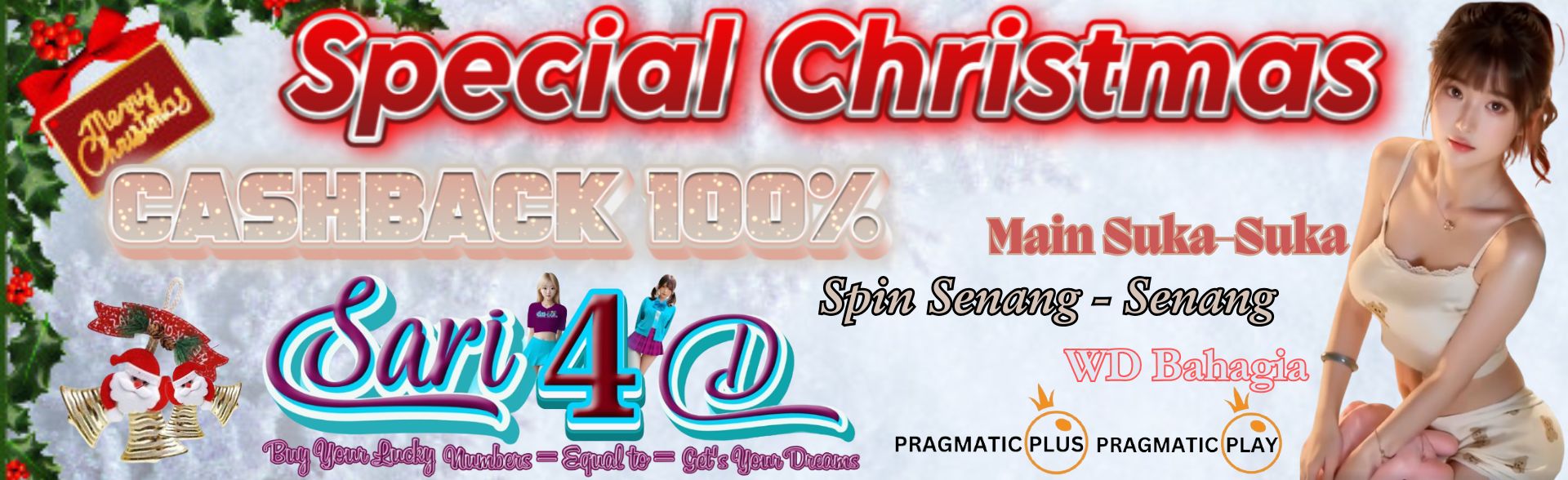 Sari4d Event Natal Cashback 100%