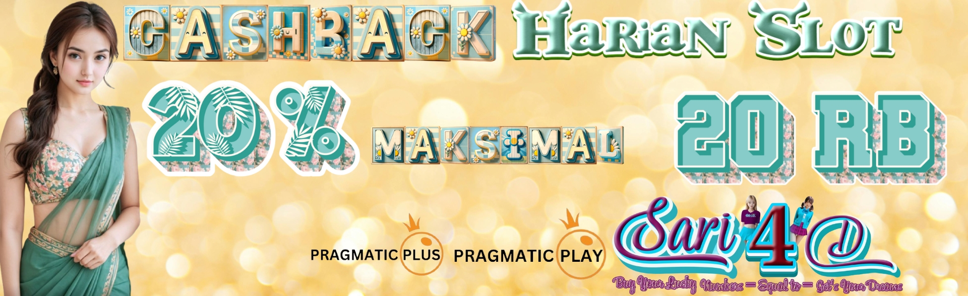 Sari4d Cashback Harian Slot 50%