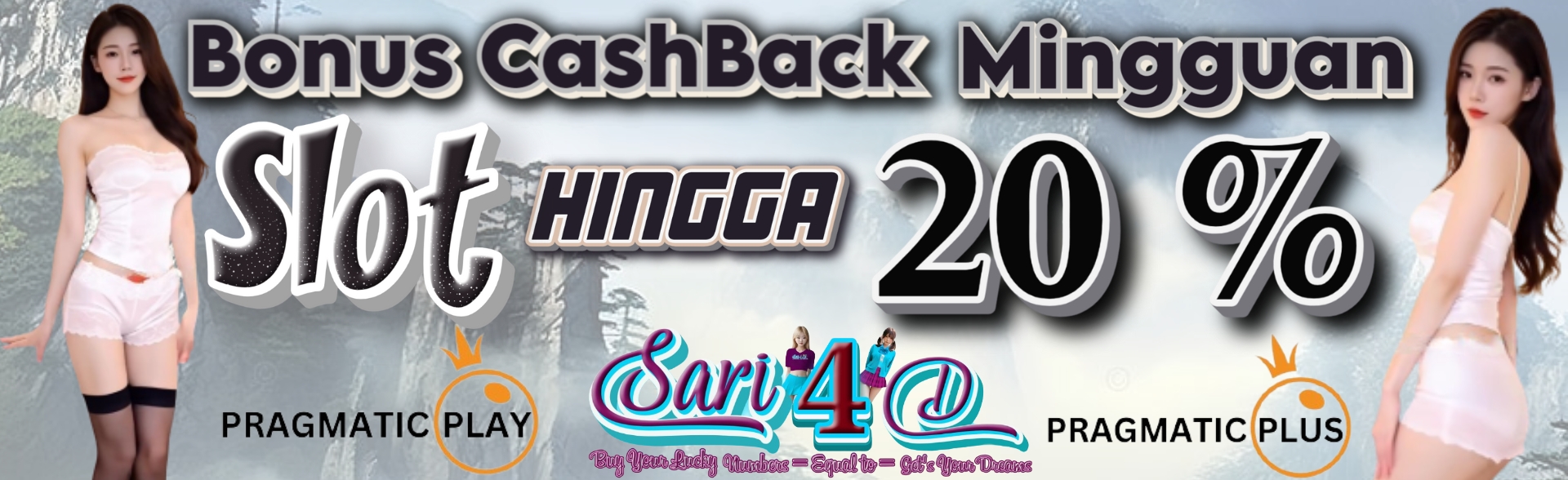 PROMO BONUS CASHBACK SLOT HINGGA 20%