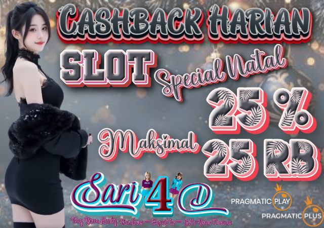 sari4d cashback 100%