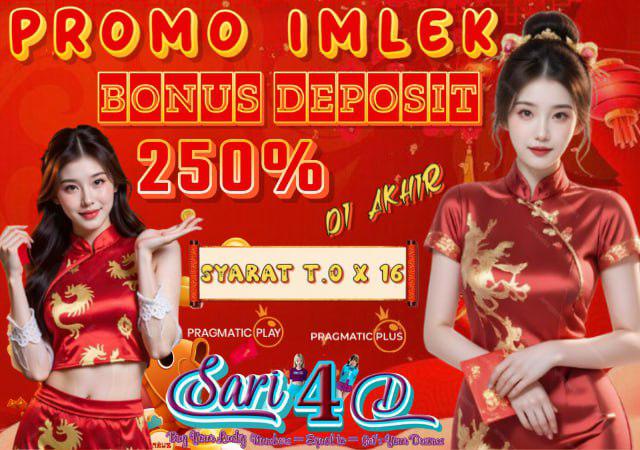 Special Imlek Bonus 250% Di Akhir